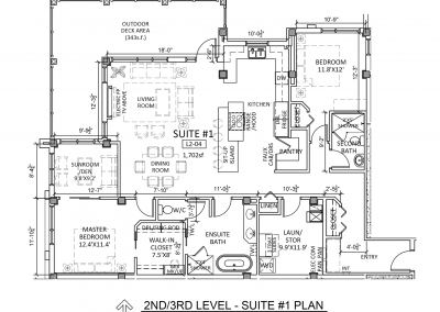 Suite 1 - Floor Plan - Fairford Apartments - 160 Fairford St E - Moose Jaw