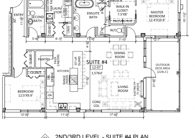 Suite 4 - Floor Plan - Fairford Apartments - 160 Fairford St E - Moose Jaw