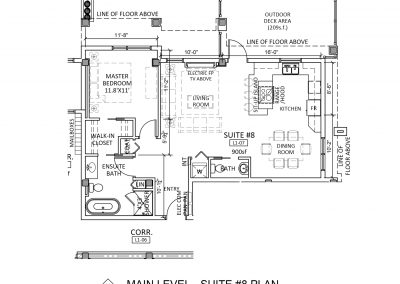 Suite 8 - Floor Plan - Fairford Apartments - 160 Fairford St E - Moose Jaw