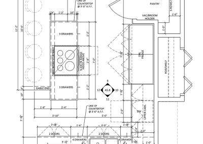 Suite 3 Kitchen Plans
