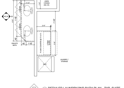 Suite 4 Laundry 2nd Bath Plans
